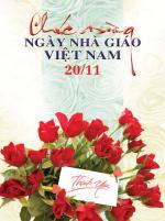 20 bức thiệp chúc mừng ngày nhà giáo Việt Nam 20/11 ý nghĩa số 3