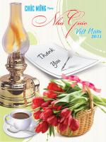 Thiệp chúc mừng ngày nhà giáo Việt Nam 20/11 đẹp và ý nghĩa không nên bỏ qua