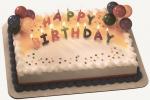 Hình  ảnh bánh sinh nhật với những ngọn nến lung linh số 9