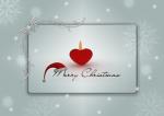 Hình nền merry christmas với ngọn nến đẹp lung linh số 4