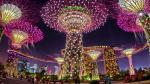 Kỳ quan “Gardens by the Bay” là điểm thu hút du khách mới của quốc đảo Singapore. Công viên nằm ngay trung tâm thành phố, gồm 3 khu chính: Bay Central, Bay East và Bay South. Gardens by the Bay nổi tiếng bởi các “siêu cây” khổng lồ có độ cao từ 20-25m và luồng ánh sáng nghệ thuật hàng đêm. Bạn sẽ thật sự kinh ngạc trước quy mô và sự sáng tạo của người dân Singapore.