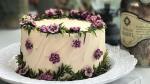 Hình ảnh bánh sinh nhật họa tiết hoa lá 3D - 4