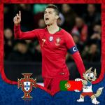 Cover avatar cầu thủ Ronaldo tuyển Bồ Đào Nha
