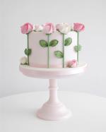 Top 15 mẫu bánh sinh nhật họa tiết hoa đẹp mắt gửi đến mẹ yêu - 7