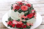 21 mẫu bánh sinh nhật hoa hồng 3D đẹp xuất sắc dành tặng mẹ và bạn gái ý nghĩa nhất