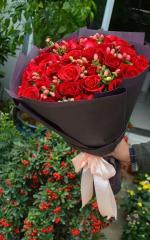 Bó hoa hồng đỏ đẹp nhất 2019 - Món quà lãng mạn gửi đến người yêu thương - 19