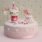 Hình ảnh bánh sinh nhật hình chú mèo Hello Kitty đẹp nhất 2018 - 8