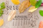 Tải ngay bộ hình nền Destop tháng 10 năm 2018 kèm lịch - Wallpaper October 2018