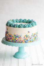 Hình ảnh những mẫu bánh sinh nhật màu xanh, xanh dương, xanh ngọc đẹp nhất - 2
