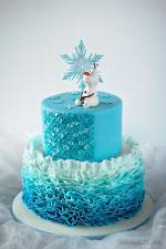 Hình ảnh những mẫu bánh sinh nhật màu xanh, xanh dương, xanh ngọc đẹp nhất - 18

