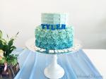 Hình ảnh những mẫu bánh sinh nhật màu xanh, xanh dương, xanh ngọc đẹp nhất- 16
