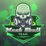 Những mẫu logo team, logo game phong cách Mascot cực chất - Mask Skull Logo