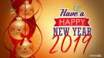 Hình nền chúc mừng năm mới, Happy New Year 2019 đẹp lung linh - 3