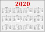 Bộ hình nền lịch 2020 - Hình 5

