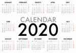 Bộ hình nền lịch 2020 - Hình 9
