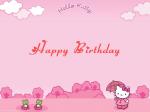 Thiệp chúc mừng sinh nhật Hello Kitty - Hình 10
