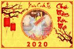 Thiệp năm mới, thiệp chúc tết Canh Tý 2020 đẹp nhất - Hình 6
