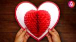 Thiệp valentine handmade hình trái tim tuyệt đẹp và công phu này sẽ làm người ấy thật ngạc nhiên và hạnh phúc cho mà xem
