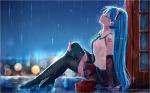 Những hình ảnh anime khóc dưới mưa buồn nhất, đẹp nhất - Hình 6
