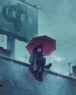 Những hình ảnh anime khóc dưới mưa buồn nhất, đẹp nhất