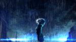 Những hình ảnh anime khóc dưới mưa buồn nhất, đẹp nhất - Hình 16

