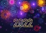 Bộ hình nền pháo hoa chúc mừng năm mới 2022 cho máy tính - Hình 7

