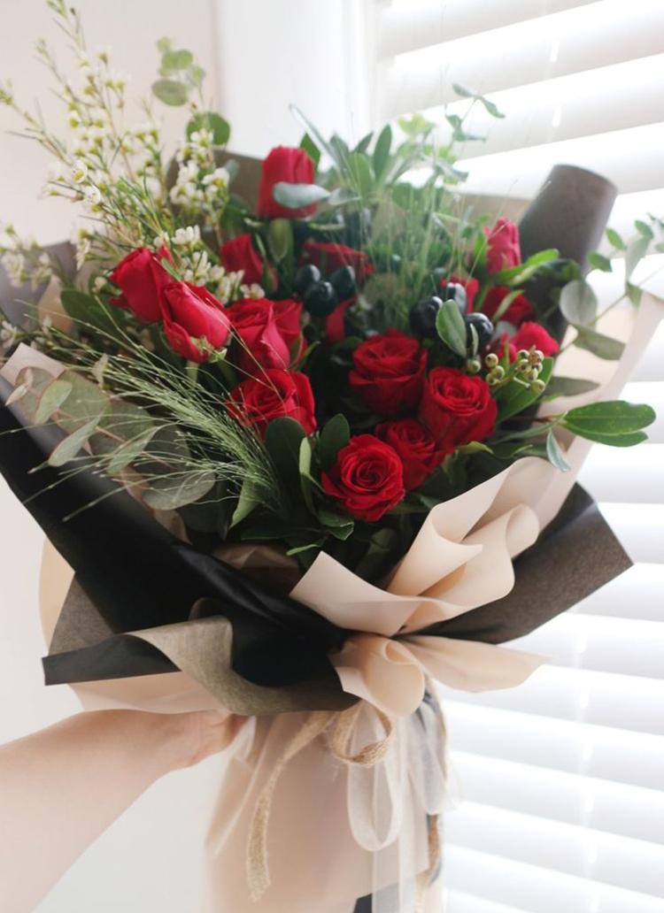 Bó hoa hồng đỏ dành tặng sinh nhật người yêu đẹp và ý nghĩa